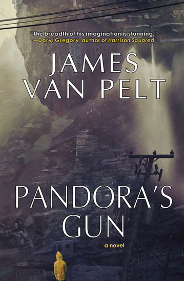 Pandora's Gun-by James Van Pelt cover pic