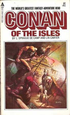 Conan of the Isles-edited by L. Sprague de Camp, Lin Carter cover