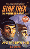 TOS: Yesterday's Son-edited by A. C. Crispin cover