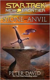 New Frontier: Stone and Anvil-by Peter David cover