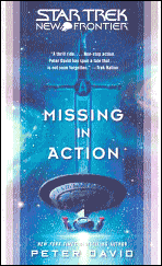 New Frontier: Missing in Action, by Peter David cover image