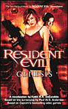 Resident Evil: Genesis-by Keith R.A. DeCandido cover pic