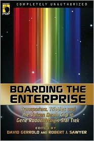 Boarding the Enterprise-edited by David Gerrold, Robert Sawyer cover