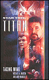 TNG: Titan 1 - Taking Wing-edited by Michael A. Martin, Andy Mangels cover