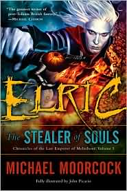 Elric: Stealer of Souls-by Michael Moorcock cover pic